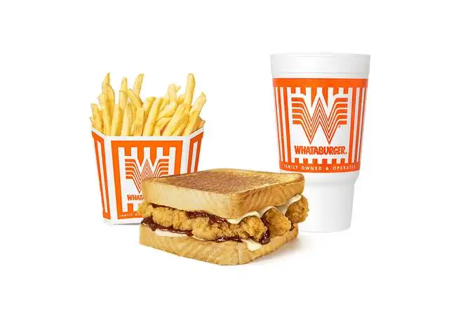 Honey BBQ Chicken Strip Sandwich Whatameal